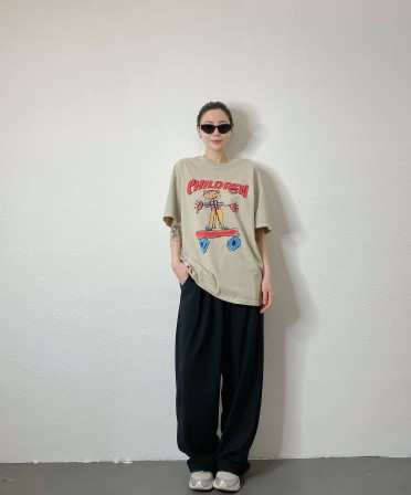 Kids Drawing Print Tee 250307